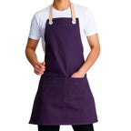 Naples Apron - Aubergine