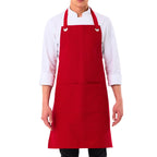 Naples Apron - Chef Red