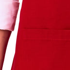 Naples Apron - Chef Red