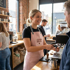 Naples Apron - Dusty Pink