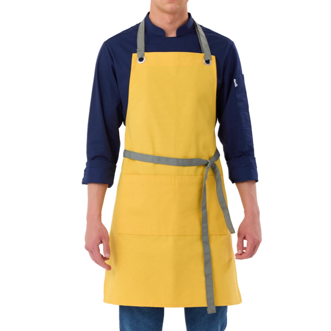 Naples Apron - Mustard Yellow