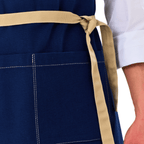 Naples Apron - Navy Blue