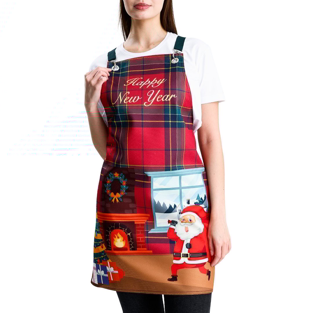 Winter Holiday Apron - Warm Wishes