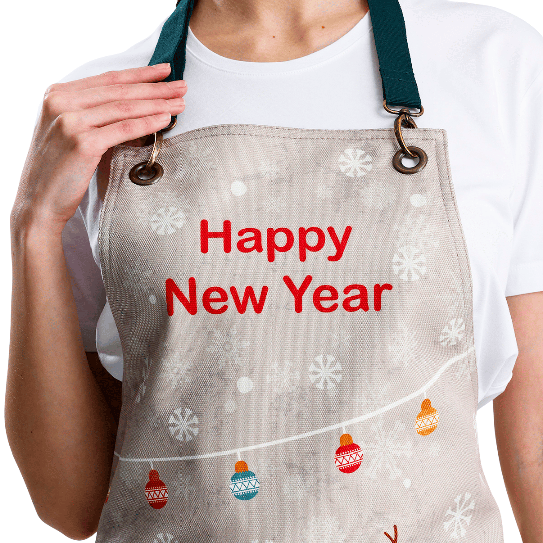 Winter Holiday Apron - Winter Journey