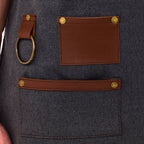 New York Apron - Anthracite Grey