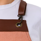 New York Apron - Clay Pink