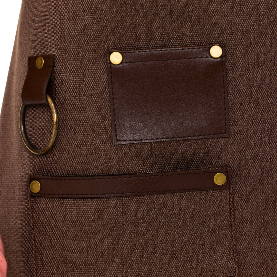 New York Apron - Coffee Brown