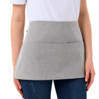 Stockholm Bistro Apron - Silver Grey