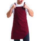 Sydney Apron - Burgundy Red