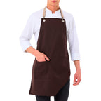 Sydney Apron - Coffee Brown