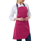 Sydney Apron - Magenta Pink