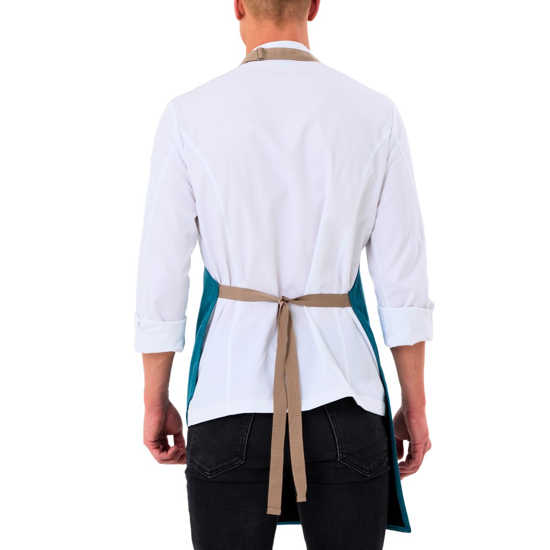 Sydney Apron - Teal Blue